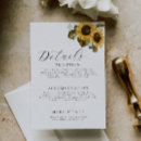 Search for sunflower wedding stationery Rustic
