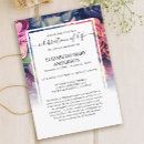 Search for floral funeral invitations Bereavement