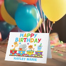 Search for kids train birthday cards Safari