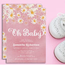 Search for retro baby shower invitations Daisy