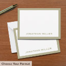 Search for sage green note cards Classic