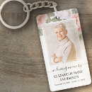 Search for memorial key rings In loving memory