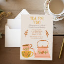 Search for tea for two party invitations Floral
