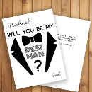 Search for best man request invitations Elegant