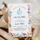 Search for leaf baby shower invitations Fall leaves