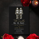 Search for skeleton wedding invitations Gothic