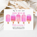 Search for chill birthday invitations Popsicle party