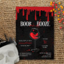 Search for boos and booze halloween invitations Cocktail