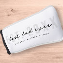 Search for fathers day golf head covers World's best dad