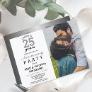 Search for cheers to 25 years invitations Couple