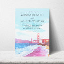 Search for san francisco wedding invitations Watercolor
