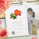 Search for orange rose invitations Coral