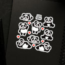 Search for panda illustration stickers Animal