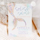 Search for mermaid pool party invitations Under the sea party