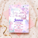 Search for little mermaid party invitations Pink