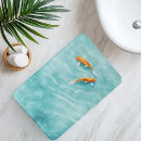 Search for koi fish bath mats Blue