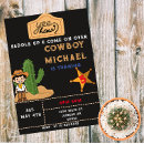 Search for wild west invitations Cactus