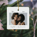 Search for friendship christmas tree decorations Black and white