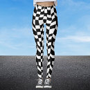 Search for black and white lines leggings Pattern