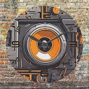 Search for retro boombox art Vintage