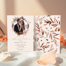 Search for spring rehearsal dinner invitations Boho