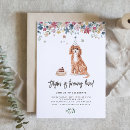 Search for dog party invitations Watercolor