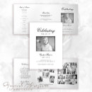 Search for memorial service program invitations Funeral order of service