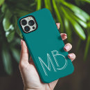 Search for teal iphone cases Initials