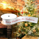 Search for merry christmas ribbon Red and white
