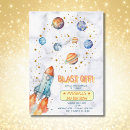 Search for solar system birthday invitations Outer space