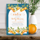 Search for clementine baby shower invitations Little cutie
