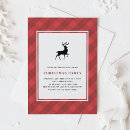 Search for deer christmas invitations Classic