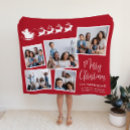 Search for christmas santa sleigh blankets Reindeer