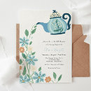Search for tea with the bride to be bridal shower invitations Teapot