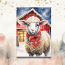Search for sheep christmas cards Fleece navidad