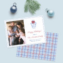 Search for monogrammed christmas cards For her