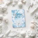 Search for angel baby shower invitations Heaven sent