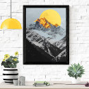 Search for minimalist landscape posters Nature