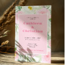 Search for girly wedding invitations Pink