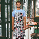 Search for monsters aprons Whimsical