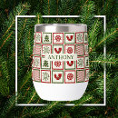 Search for vintage christmas tumblers Traditional