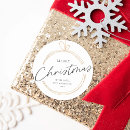 Search for gold merry christmas stickers Minimal