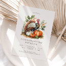 Search for turkey invitations Watercolor