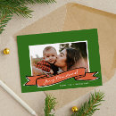 Search for red ribbon christmas cards Red and green