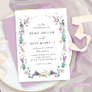Search for lilac wedding invitations Calligraphy
