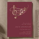 Search for classical music concert invitations Elegant