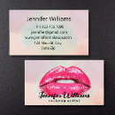 Search for lips business cards Stylish