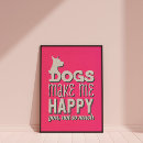 Search for happy dog posters Dogs