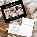 Search for engagement announcements postcards Black