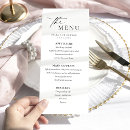 Search for dinner wedding menus Calligraphy